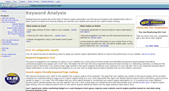 Desktop Screenshot of keyword-analysis.com